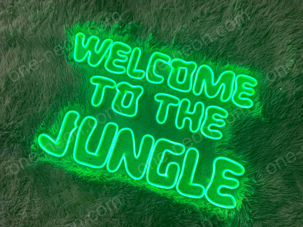 Welcome To The Jungle | LED Neon Sign