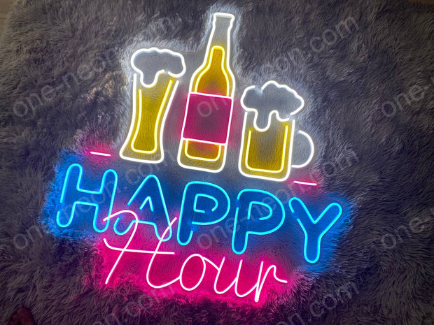 Happy Hour | LED Neon Sign