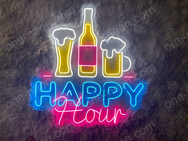 Happy Hour | LED Neon Sign