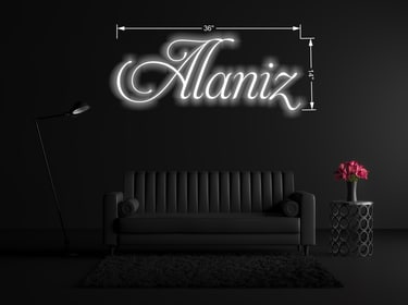 Alaniz | LED Neon Sign
