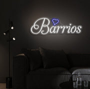 Barrios | LED Neon Sign