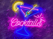 Cocktails | LED Neon Sign