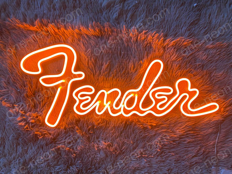 Fender Logo | LED Neon Sign