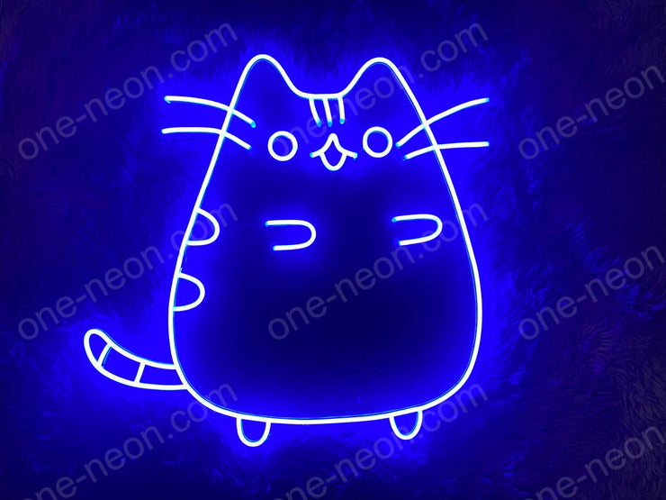 Fat Cat | LED Neon Sign