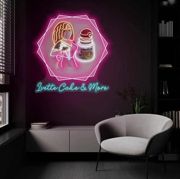 Ivette Cake & More | LED Neon Sign