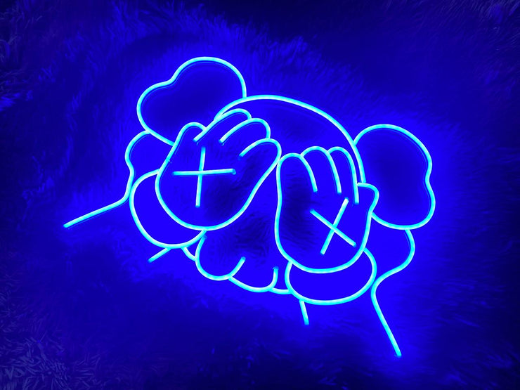 KAWS head | LED Neon Sign