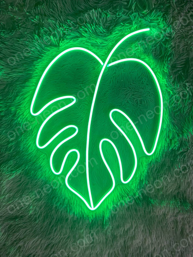 Monstera Leaf | LED Neon Sign