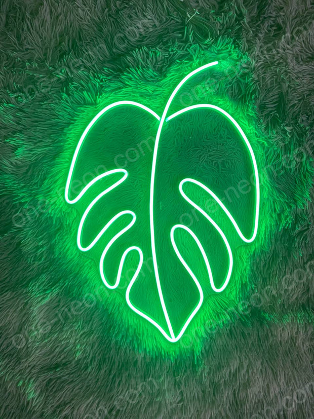 Monstera Leaf | LED Neon Sign