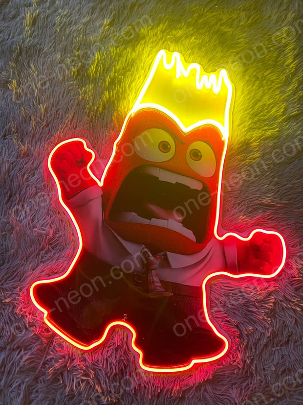 Anger - Inside Out | LED Neon Sign