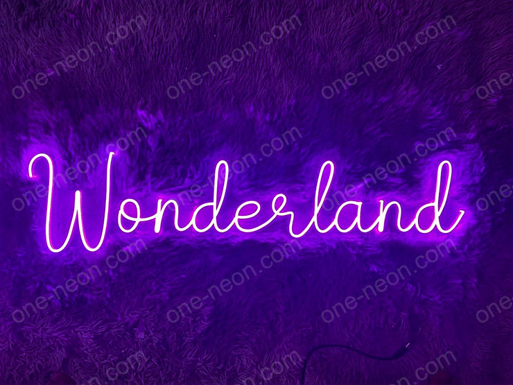 Wonderland | LED Neon Sign