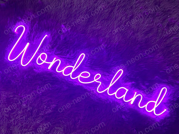 Wonderland | LED Neon Sign