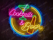 Cocktails & Beer | LED Neon Sign