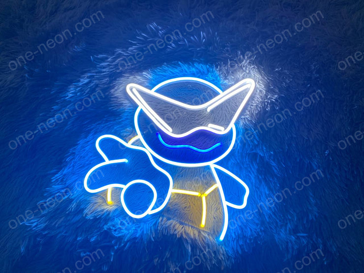 Pokemon Squirtle Version 2 | LED Neon Sign