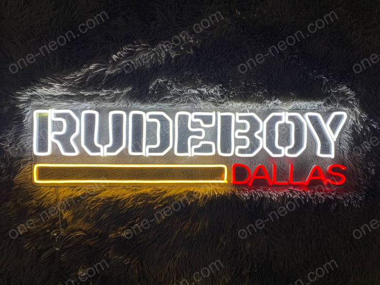 Rudeboy Dallas | LED Neon Sign