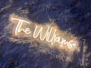 The Williams  | LED Neon Sign