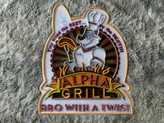 Alpha Grill BBQ With A Twist | LED Neon Sign