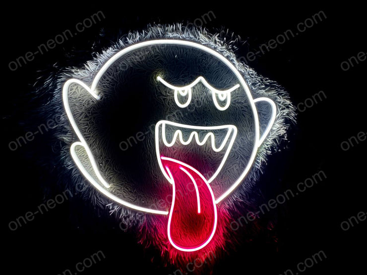 Ghost Mario Boo | LED Neon Sign