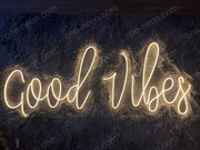 Good Vibes | LED Neon Sign