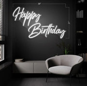 Happy Birthday & The Bridal Suite | LED Neon Sign