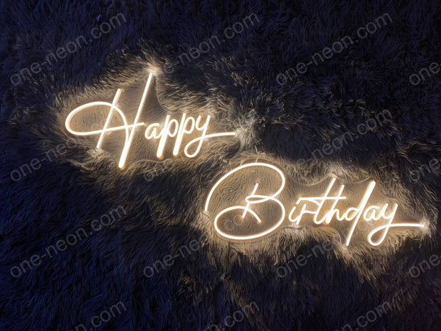 Happy Birthday | LED Neon Sign