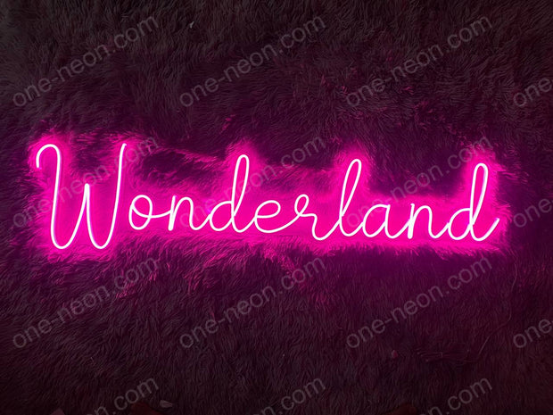 Wonderland | LED Neon Sign