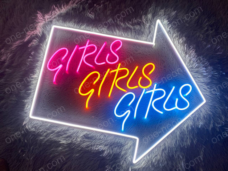 Girls Girls Girls | LED Neon Sign