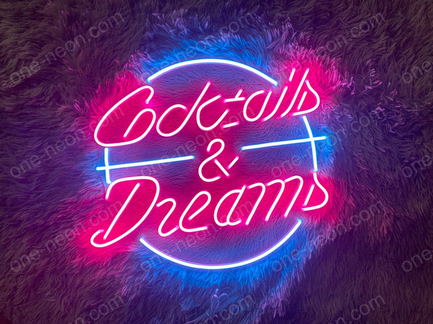 Cocktails & Dream | LED Neon Sign