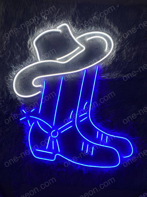 Cowboy Boots | LED Neon Sign