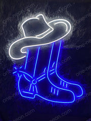 Cowboy Boots | LED Neon Sign