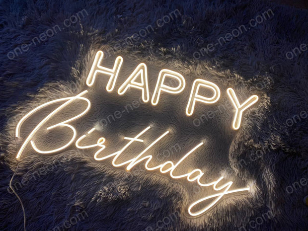 Happy Birthday | LED Neon Sign