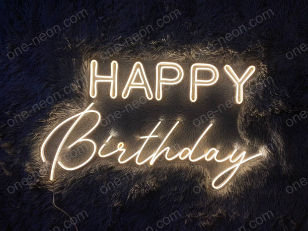 Happy Birthday | LED Neon Sign