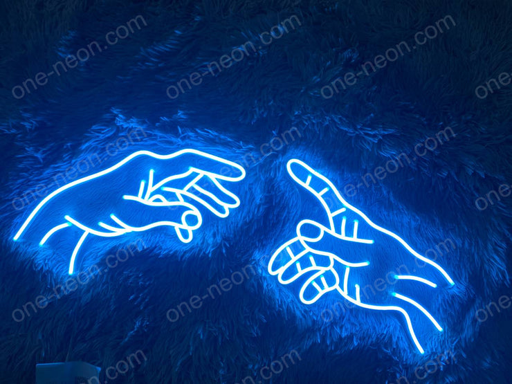 Hands of God | LED Neon Sign