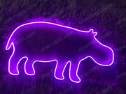 Hippo | LED Neon Sign