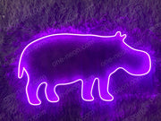 Hippo | LED Neon Sign