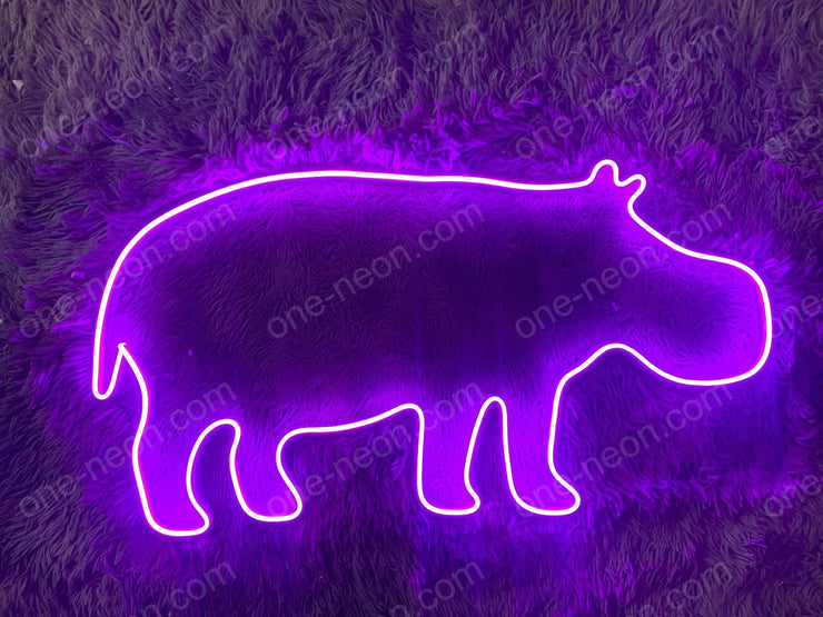 Hippo | LED Neon Sign