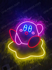 Kirby Super Star - LED Neon Sign