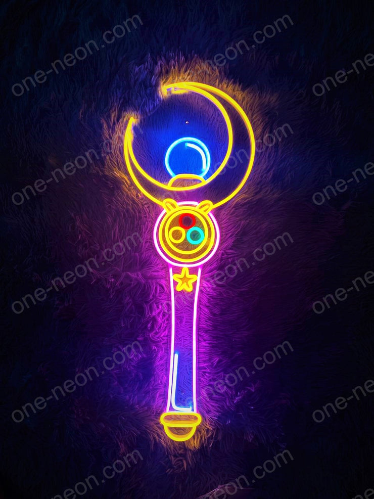 Moon Stick | LED Neon Sign