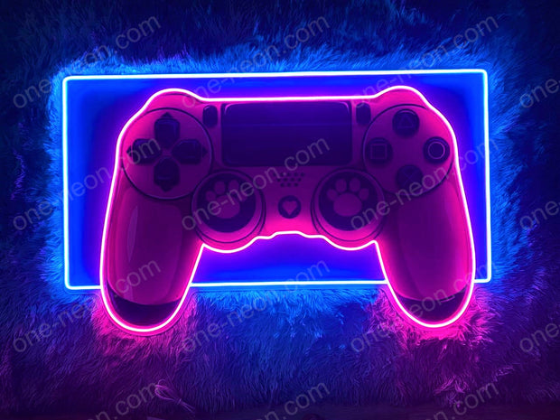 Playstation | Neon Acrylic Artwork