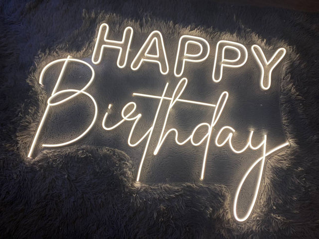 Happy Birthday | LED Neon Sign