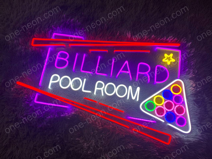 Billiard Pool Room | LED Neon Sign