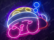 Sleeping Kirby | LED Neon Sign