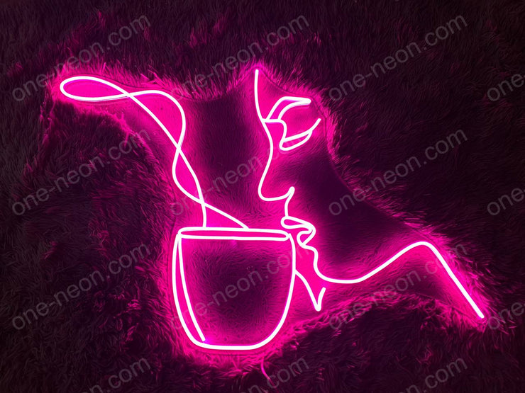 Sipping Tea | LED Neon Sign
