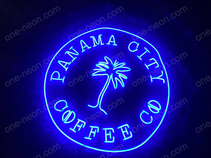 Panama City Coffee CO | LED Neon Sign