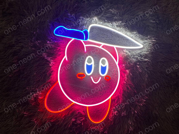 Kirby Knife | LED Neon Sign - ONE Neon