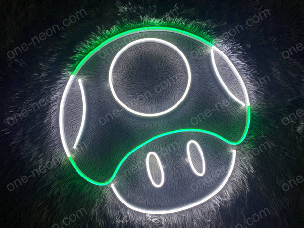 Mario Mushroom | LED Neon Sign