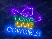 Long Live Cowgirls | LED Neon Sign
