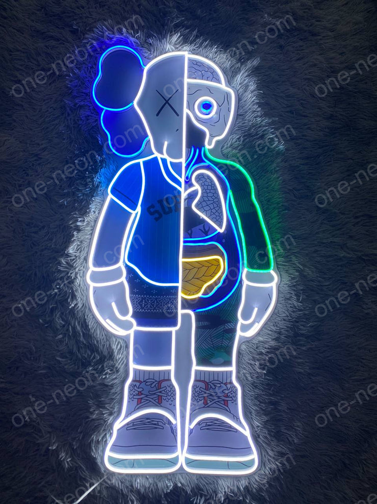 KAWS Figure | LED Neon Sign