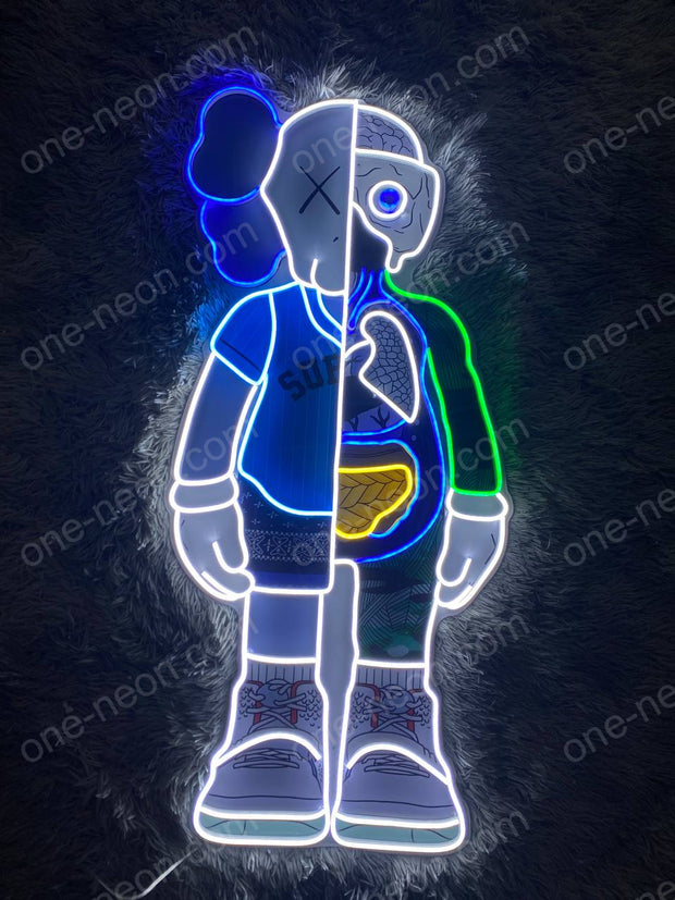 KAWS Figure | LED Neon Sign