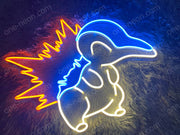 Pokemon Cyndaquil | LED Neon Sign