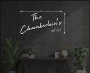 The Chamberlain's | LED Neon Sign